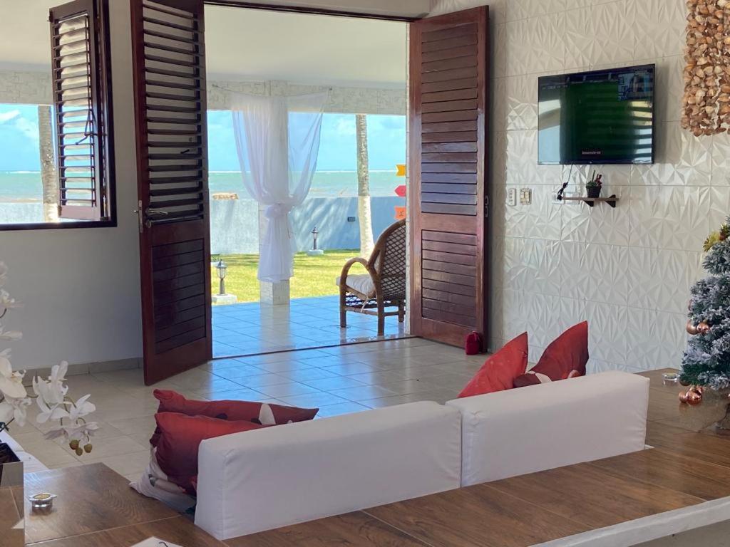 São José da Coroa Grande Casa Pe Na Areiaヴィラ エクステリア 写真